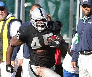 Marcel Reece - actionshot photo
